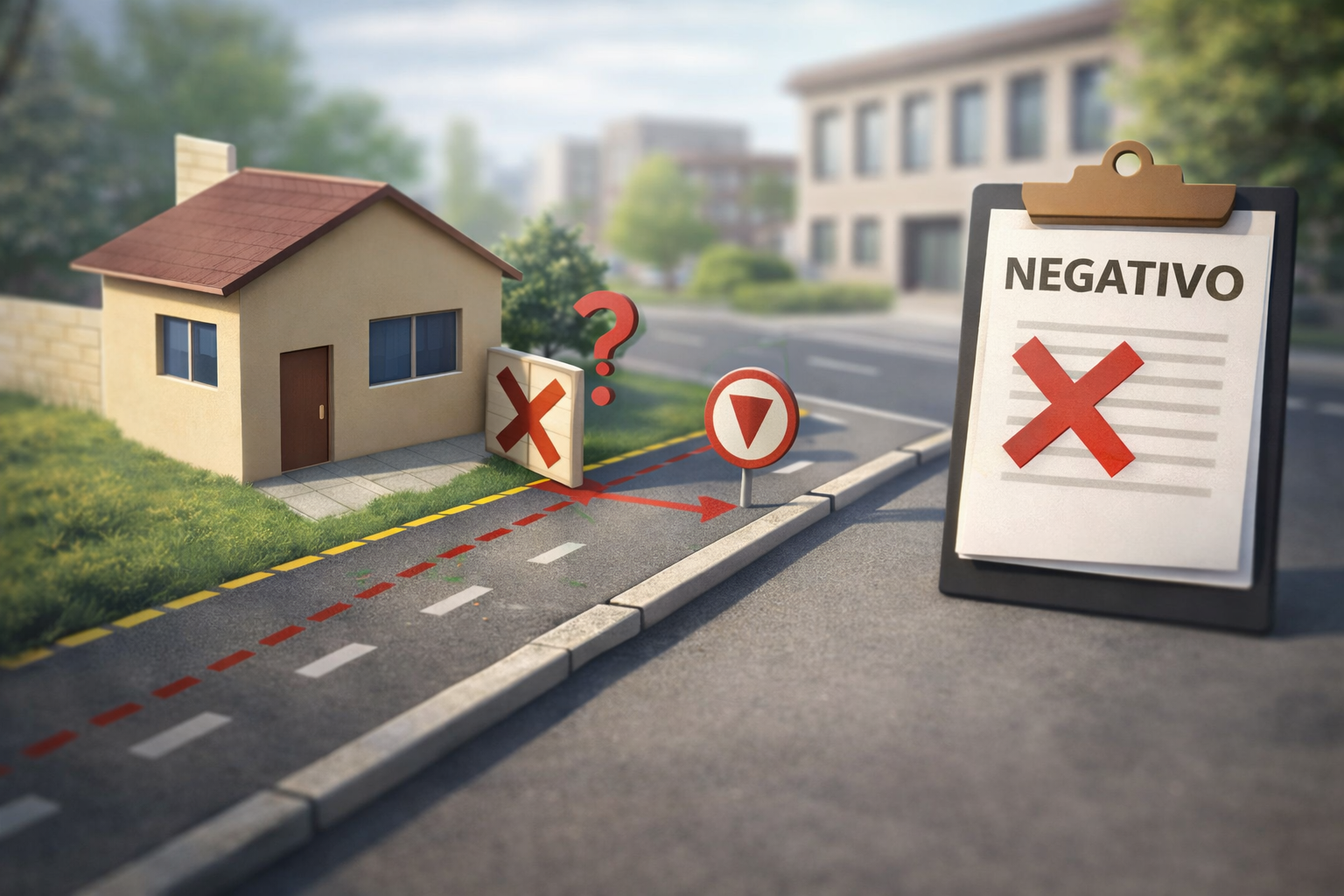 ¿Qué significa un certificado catastral (RGA Representación gráfica Alternativa) negativo?